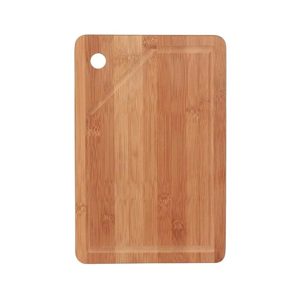 Jogo 3 Bandejas Bambu Lavabo Decorativa 28cm