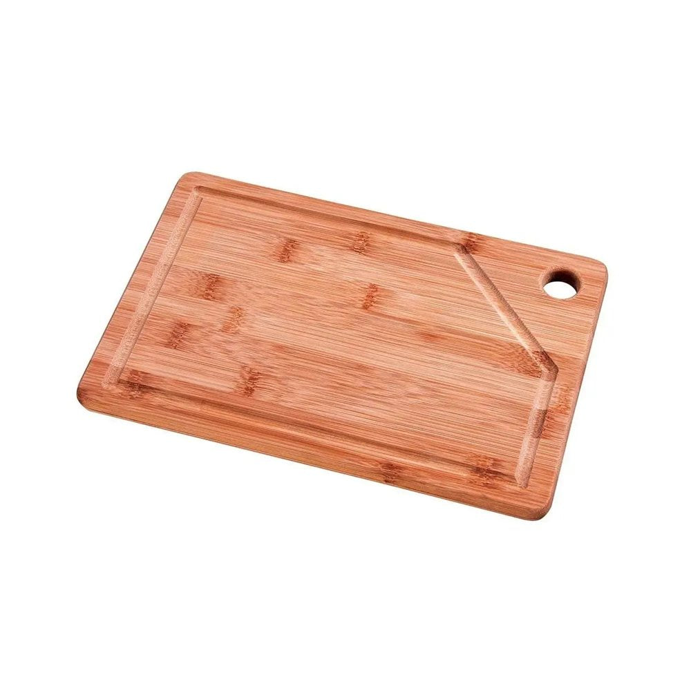 Jogo 3 Bandejas Bambu Lavabo Decorativa 28cm